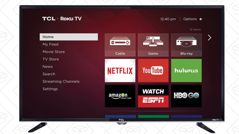 32" TCL Roku TV, $150